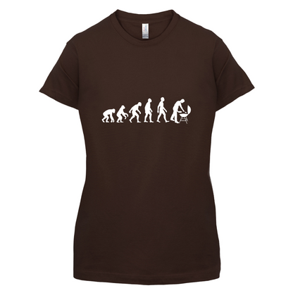 Evolution Of Man BBQ T Shirt