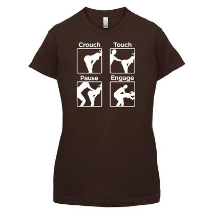 Crouch Touch Pause Engage T Shirt