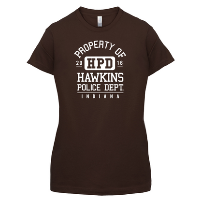 Hawkins Indiana Police Dept T Shirt