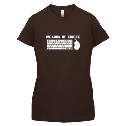 Weapon Of Choice PC T Shirt