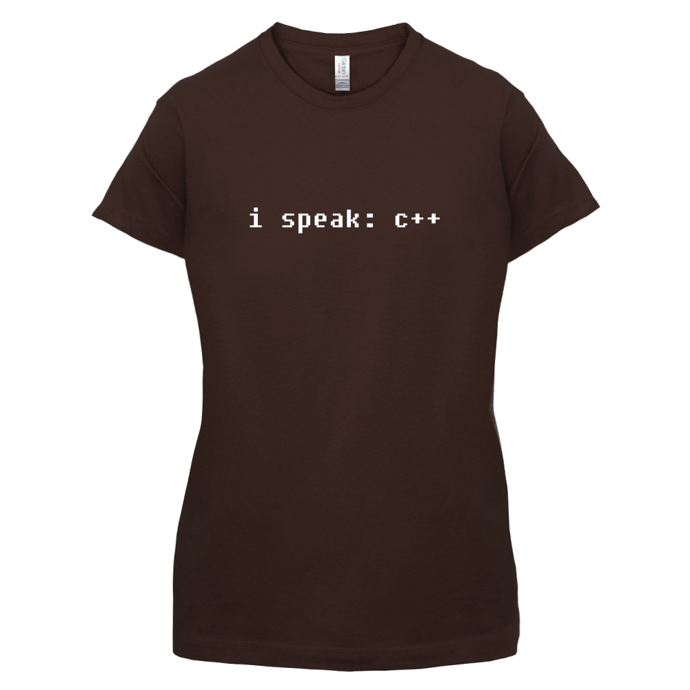 I Speak C Plus Plus T Shirt