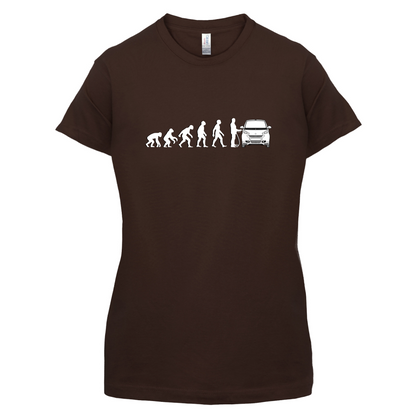 Evolution of Man Smart Driver T Shirt