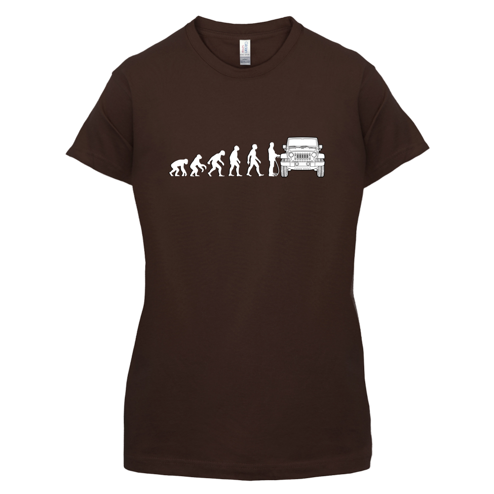 Evolution of Man JK Driver T Shirt