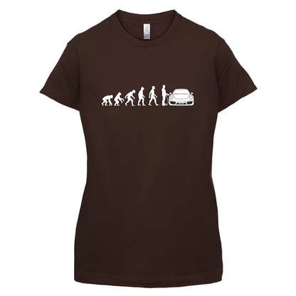 Evolution of Man 911 Driver T Shirt