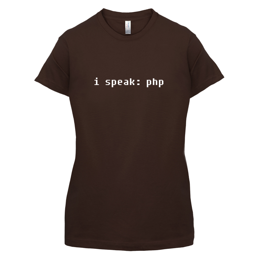 I Speak php T Shirt