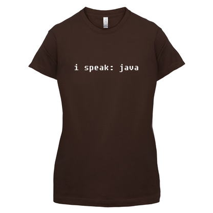 I Speak Java T Shirt