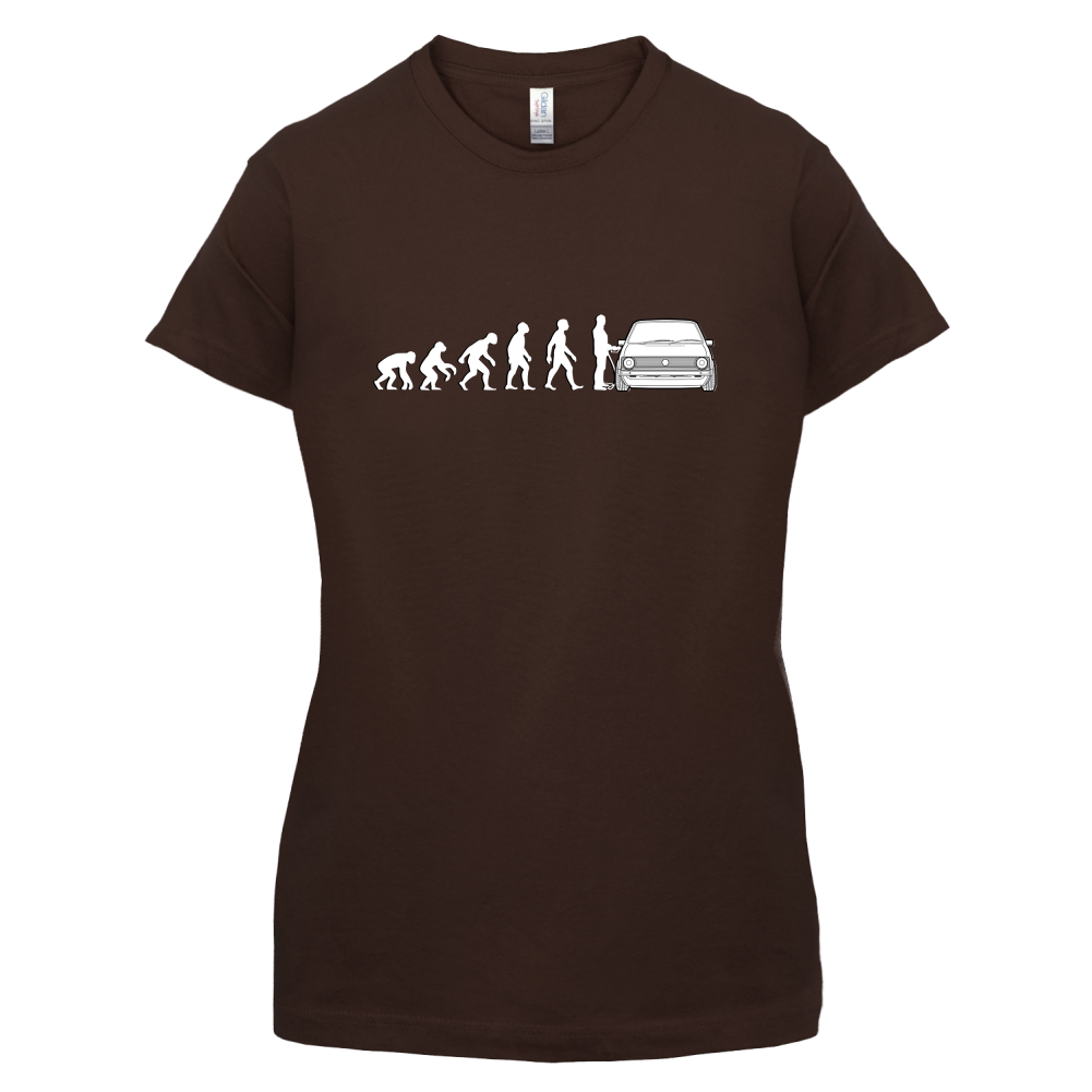 Evolution of Man Mk1 Golf Driver T Shirt