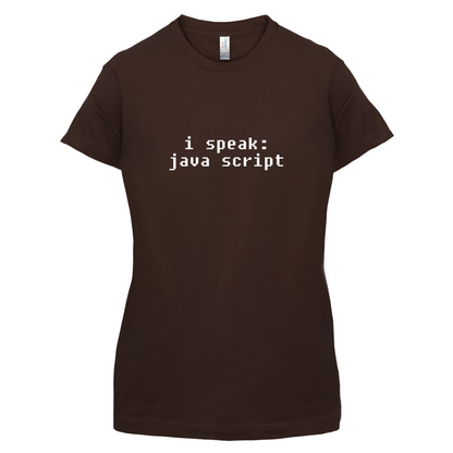 I Speak Javascript T Shirt