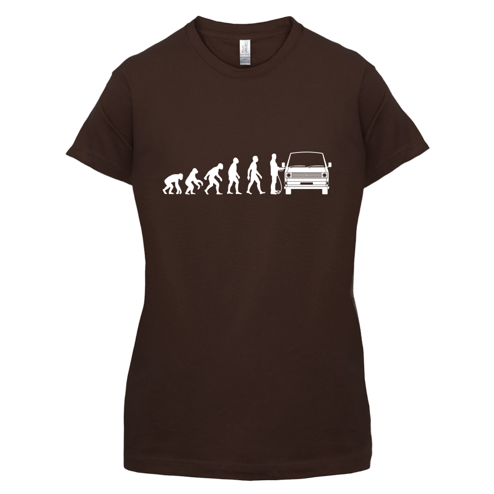 Evolution of Man T3 - T25 Campervan T Shirt