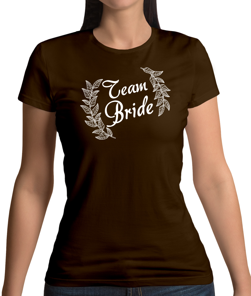 Team Bride Floral T Shirt