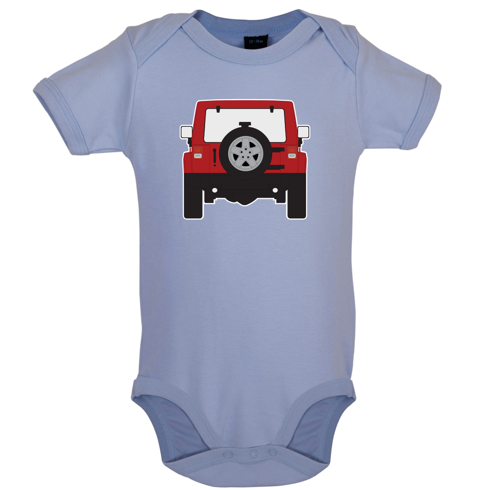 JW Rear Red Baby T Shirt