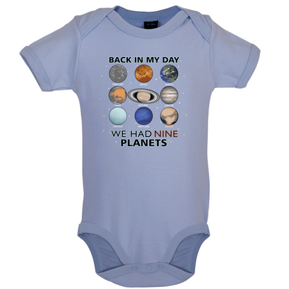 We Had Nine Planets Baby T Shirt