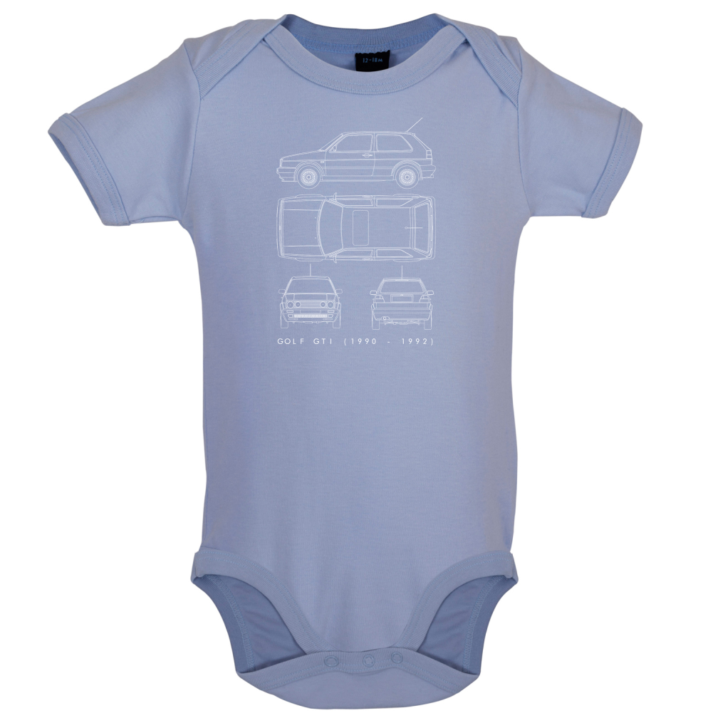 4 View Golf GTI MK2 Baby T Shirt