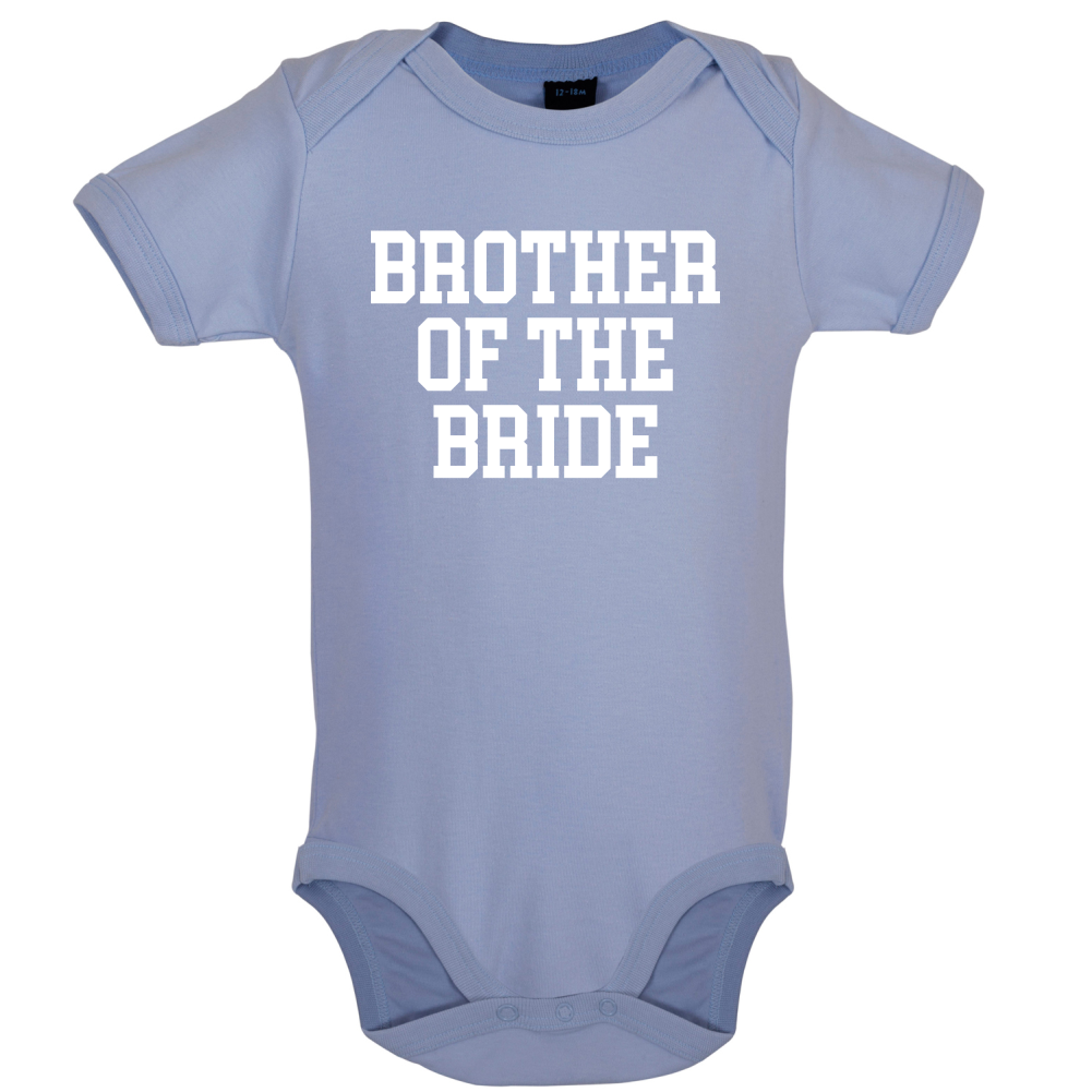 Brother Of The Bride Baby T Shirt