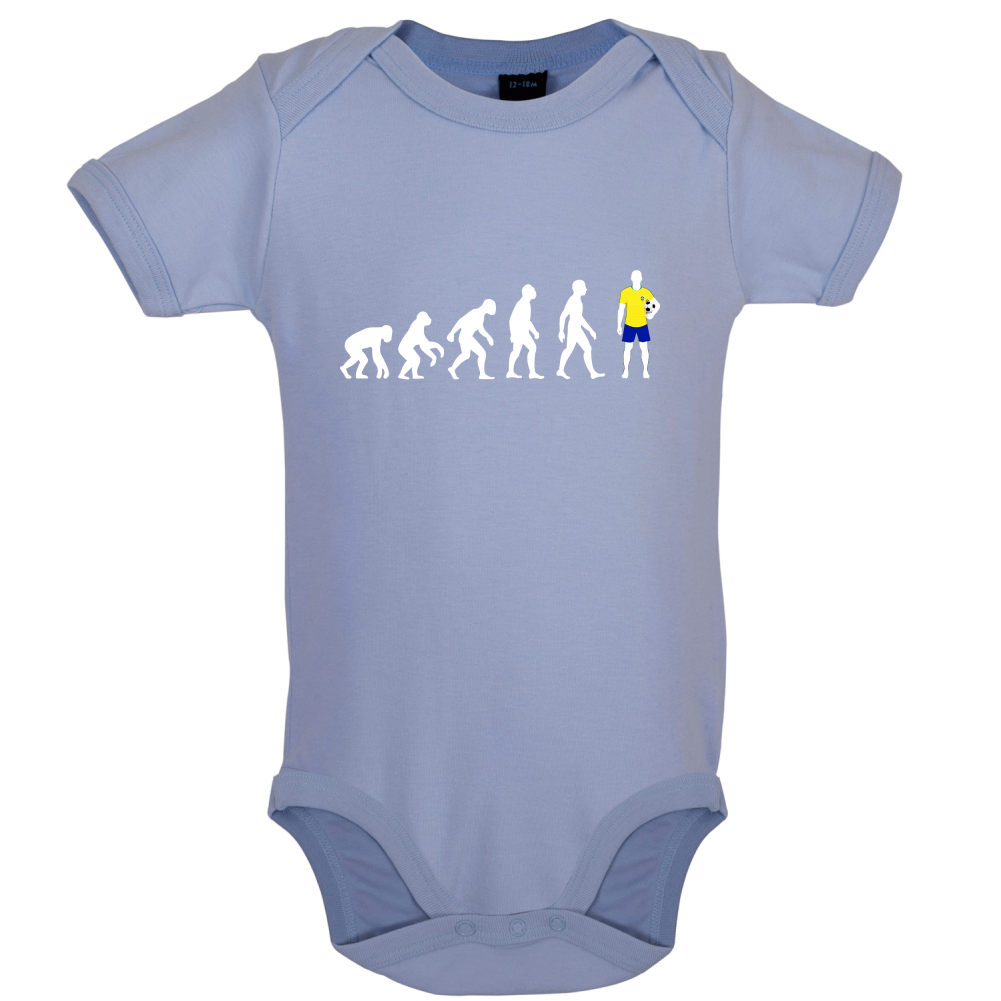 Evolution of Man - Brazil Baby T Shirt