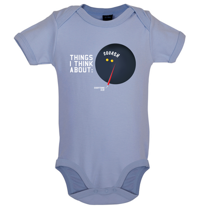 I Thiink About Squash Baby T Shirt