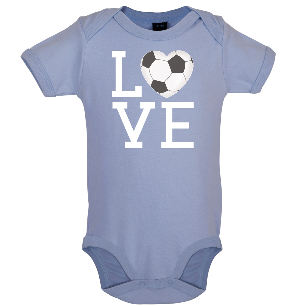 I Love Football Baby T Shirt