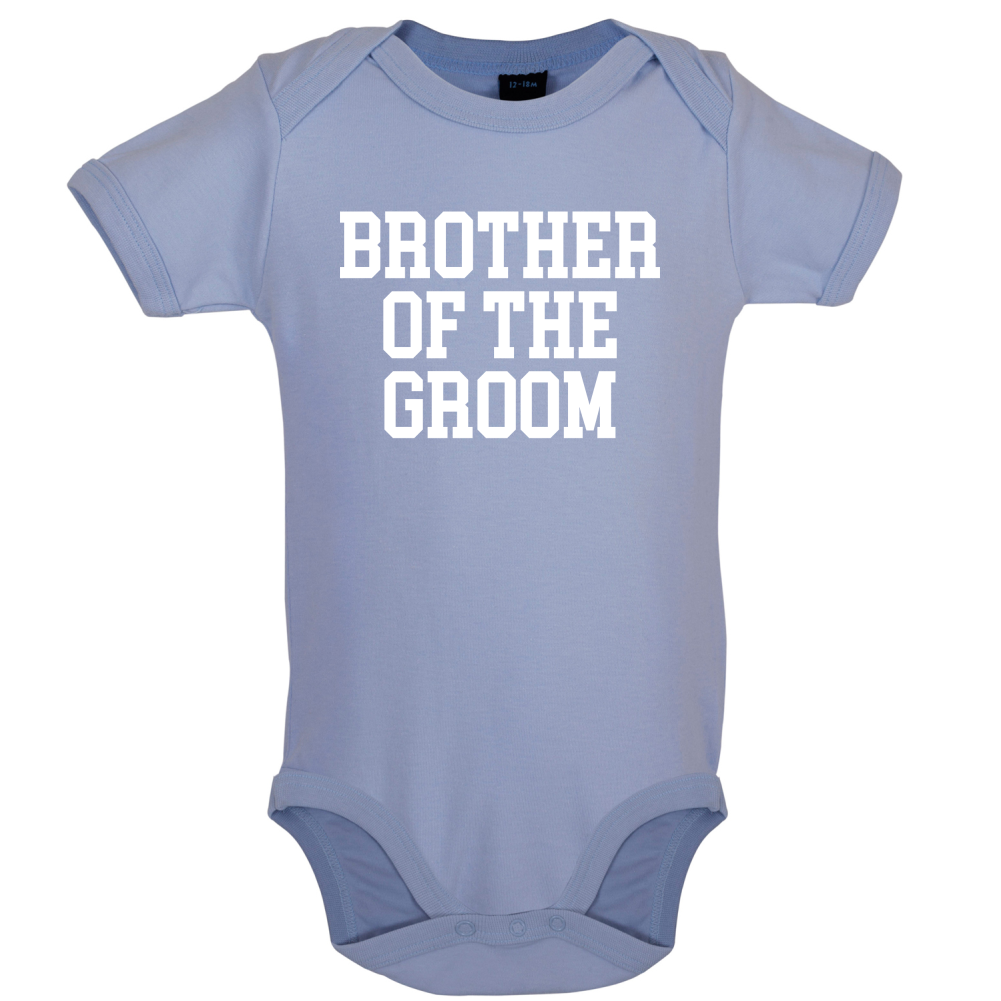 Brother Of The Groom Baby T Shirt