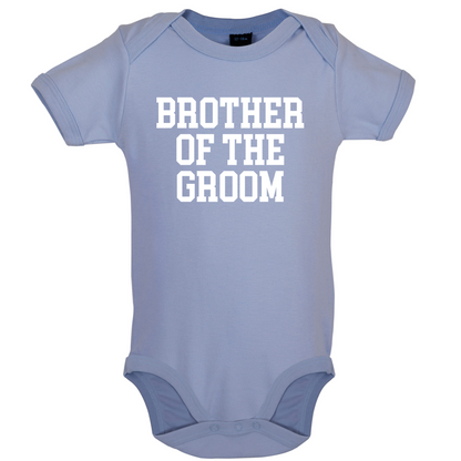 Brother Of The Groom Baby T Shirt