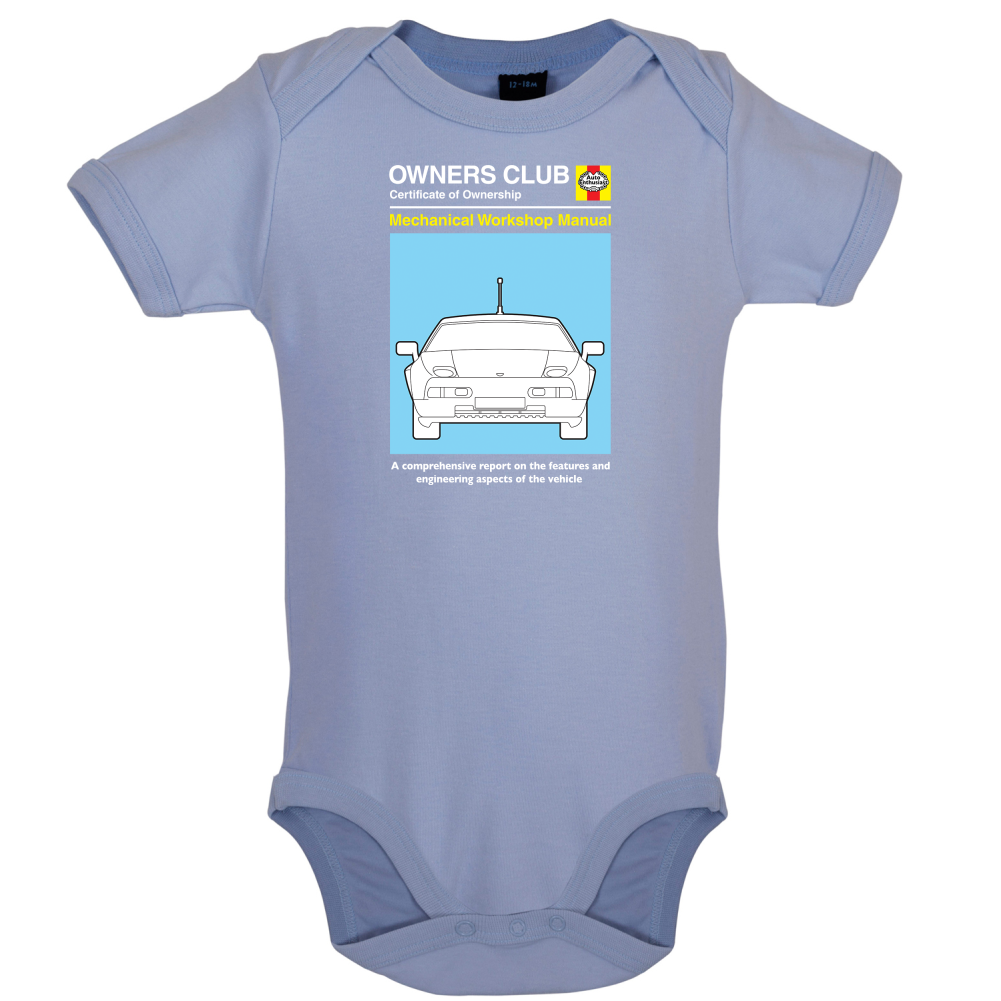 Car Owners Manual 928 Turbo Baby T Shirt