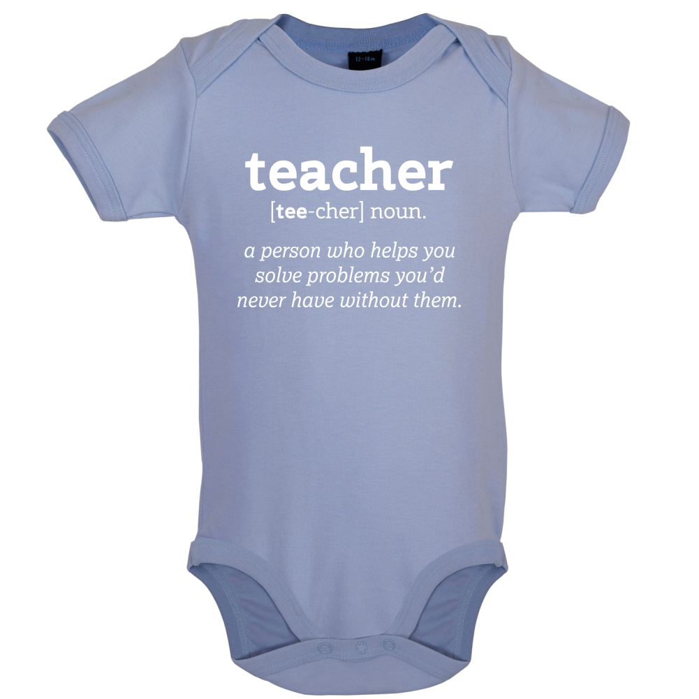 Definition Teacher Baby T Shirt