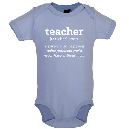 Definition Teacher Baby T Shirt