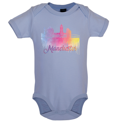 Manchester Silhouette  Baby T Shirt