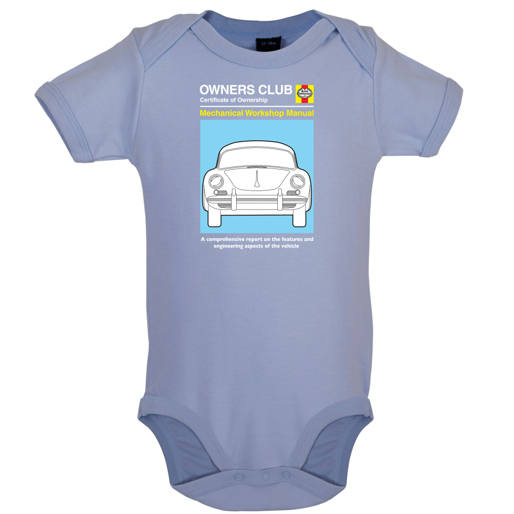 Car Owners Manual 356 Baby T Shirt