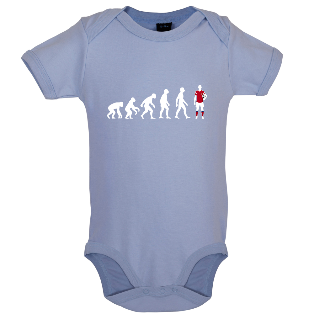 Evolution of Man - Russia Baby T Shirt