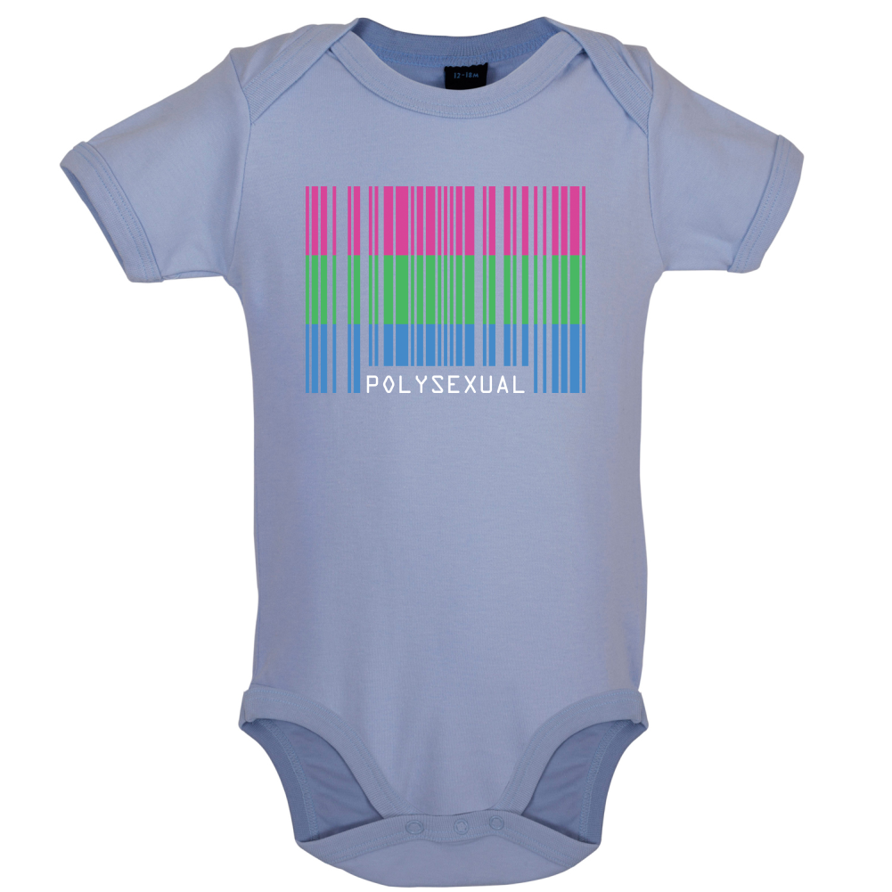 LGBT Barcode Flags - PolySexual Baby T Shirt