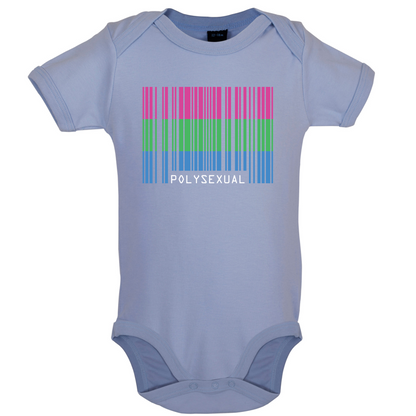 LGBT Barcode Flags - PolySexual Baby T Shirt