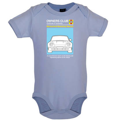 Car Owners Manual 959 Turbo Baby T Shirt