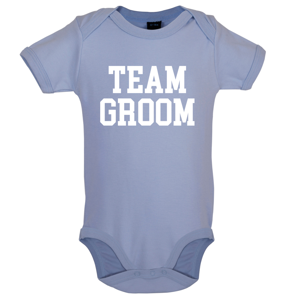 Team Groom  Baby T Shirt