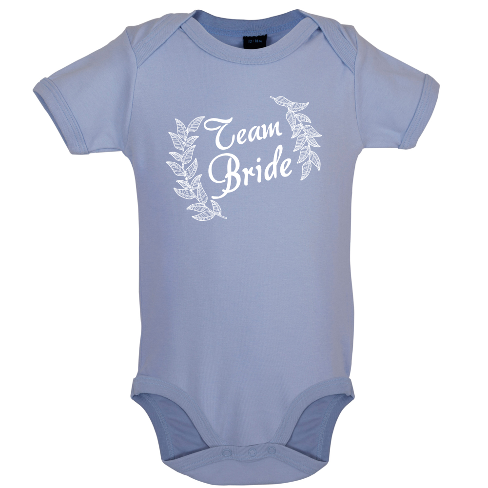 Team Bride Floral Baby T Shirt