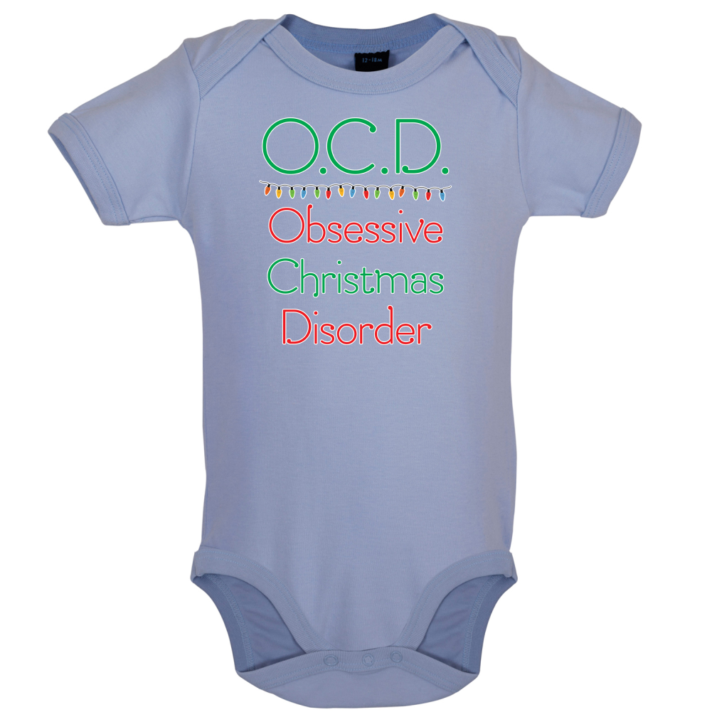 Obsessive Christmas Disorder Baby T Shirt