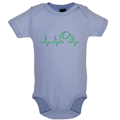 Tennis Heartbeat Baby T Shirt