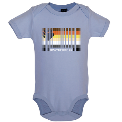 LGBT Barcode Flags - Brother Bear Baby T Shirt