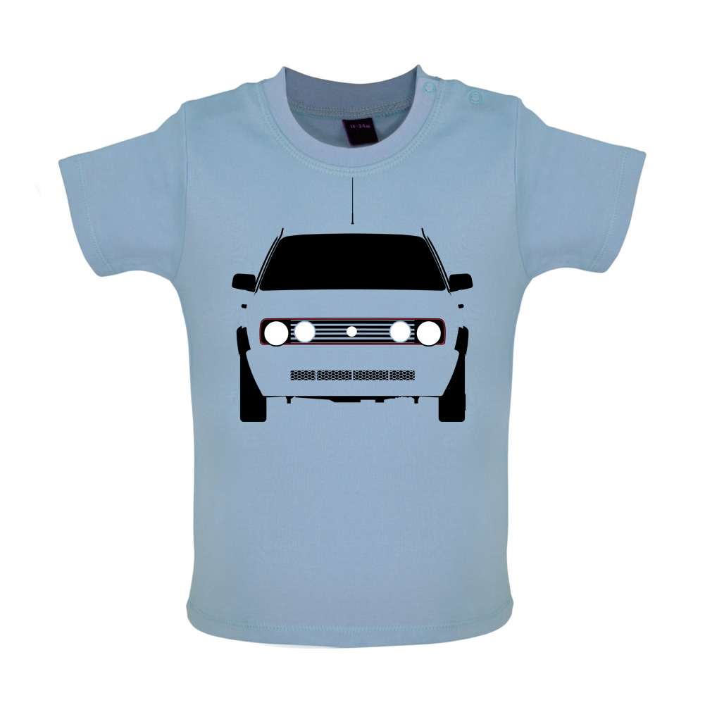 Golf GTI MK2 - Minimal Baby T Shirt