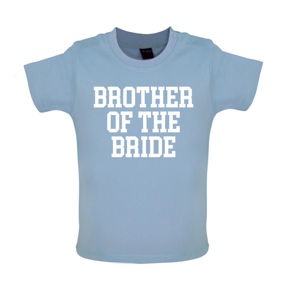 Brother Of The Bride Baby T Shirt