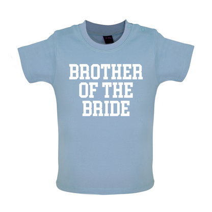 Brother Of The Bride Baby T Shirt