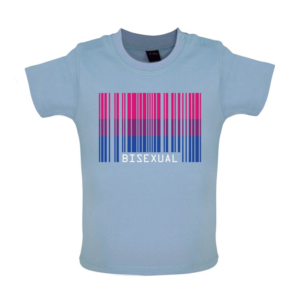 LGBT Barcode Flags - Bisexual Baby T Shirt