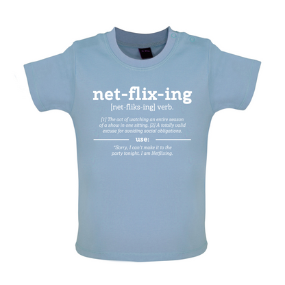 Definition Netflix Baby T Shirt