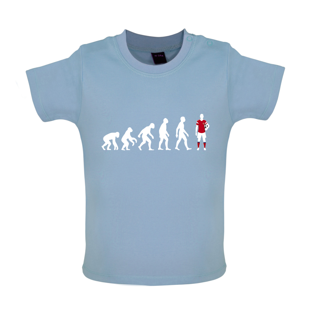 Evolution of Man - Russia Baby T Shirt