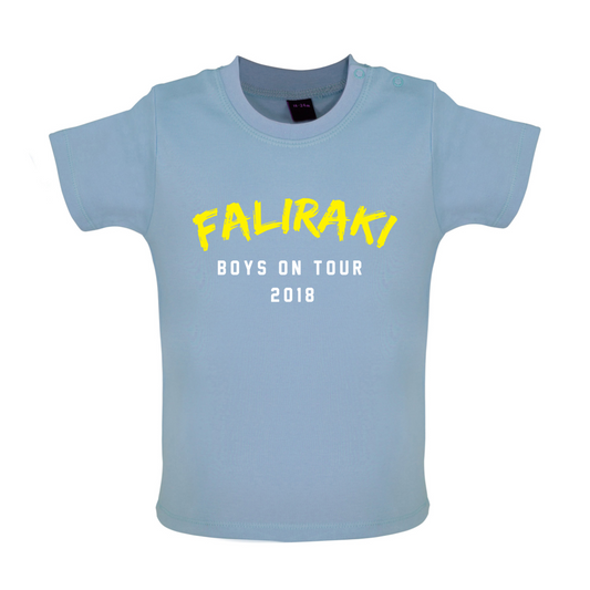 Boys On Tour Faliraki Baby T Shirt