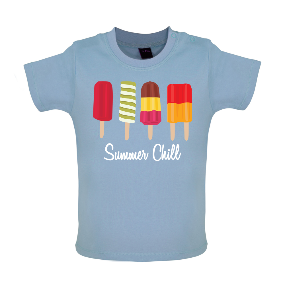 Summer Chill Baby T Shirt