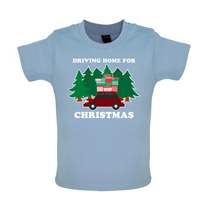 Driving Home For Christmas Baby T Shirt