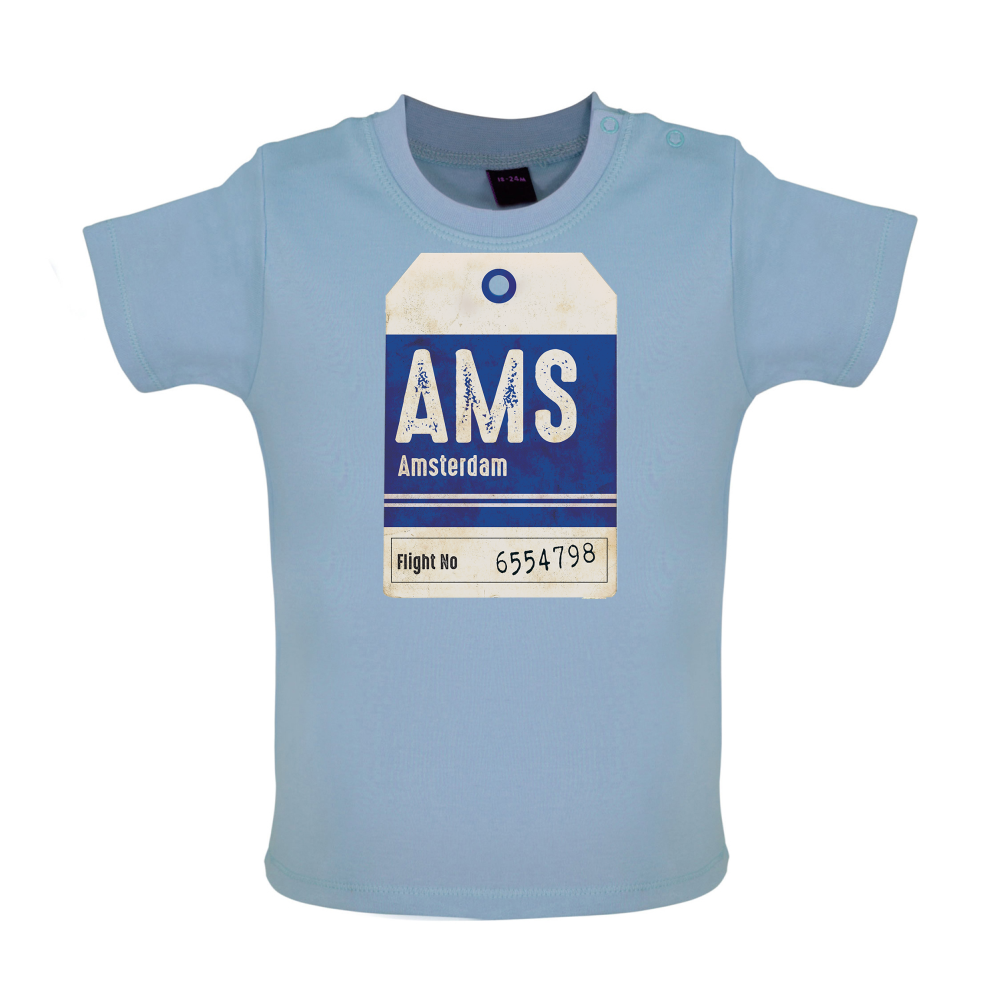 Amsterdam Tag Baby T Shirt