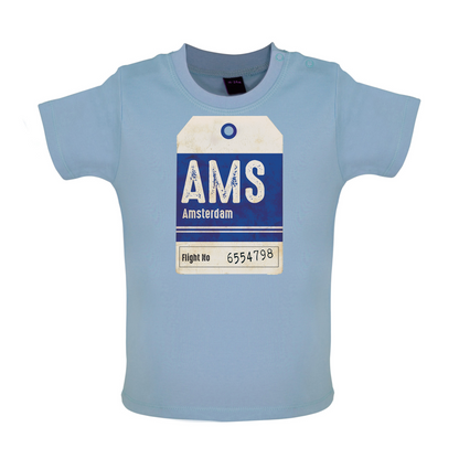 Amsterdam Tag Baby T Shirt