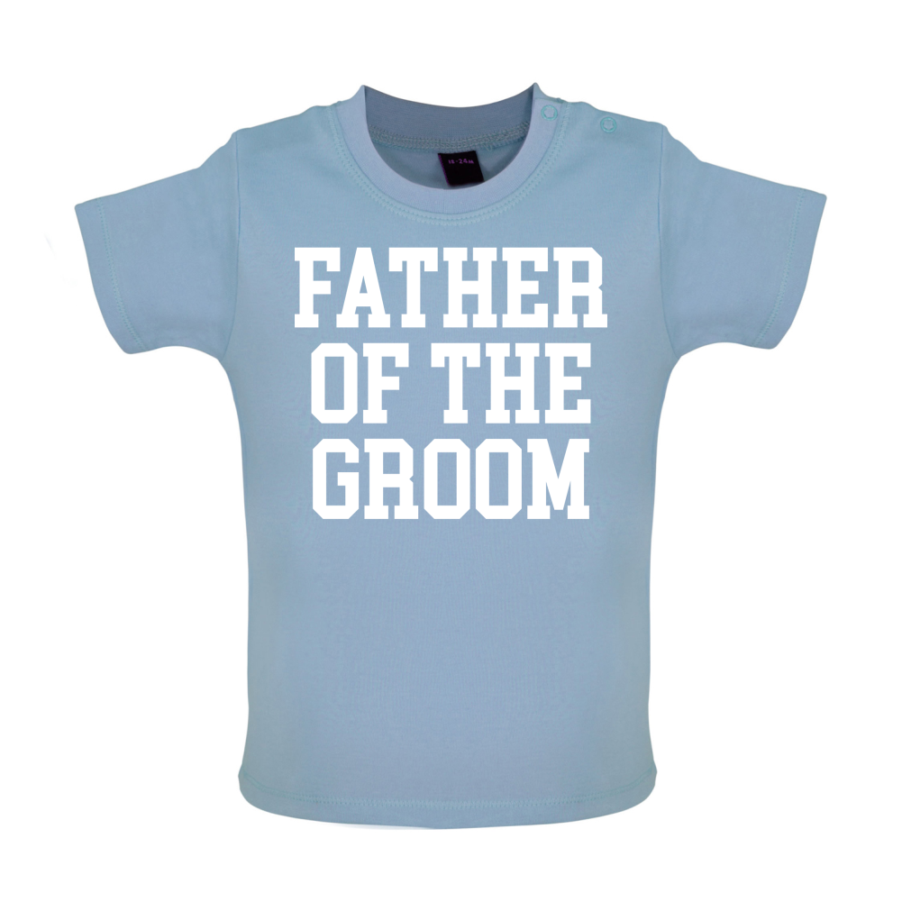 Father Of The Groom Baby T Shirt