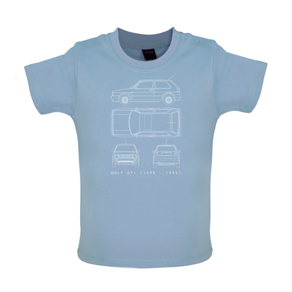 4 View Golf GTI MK2 Baby T Shirt